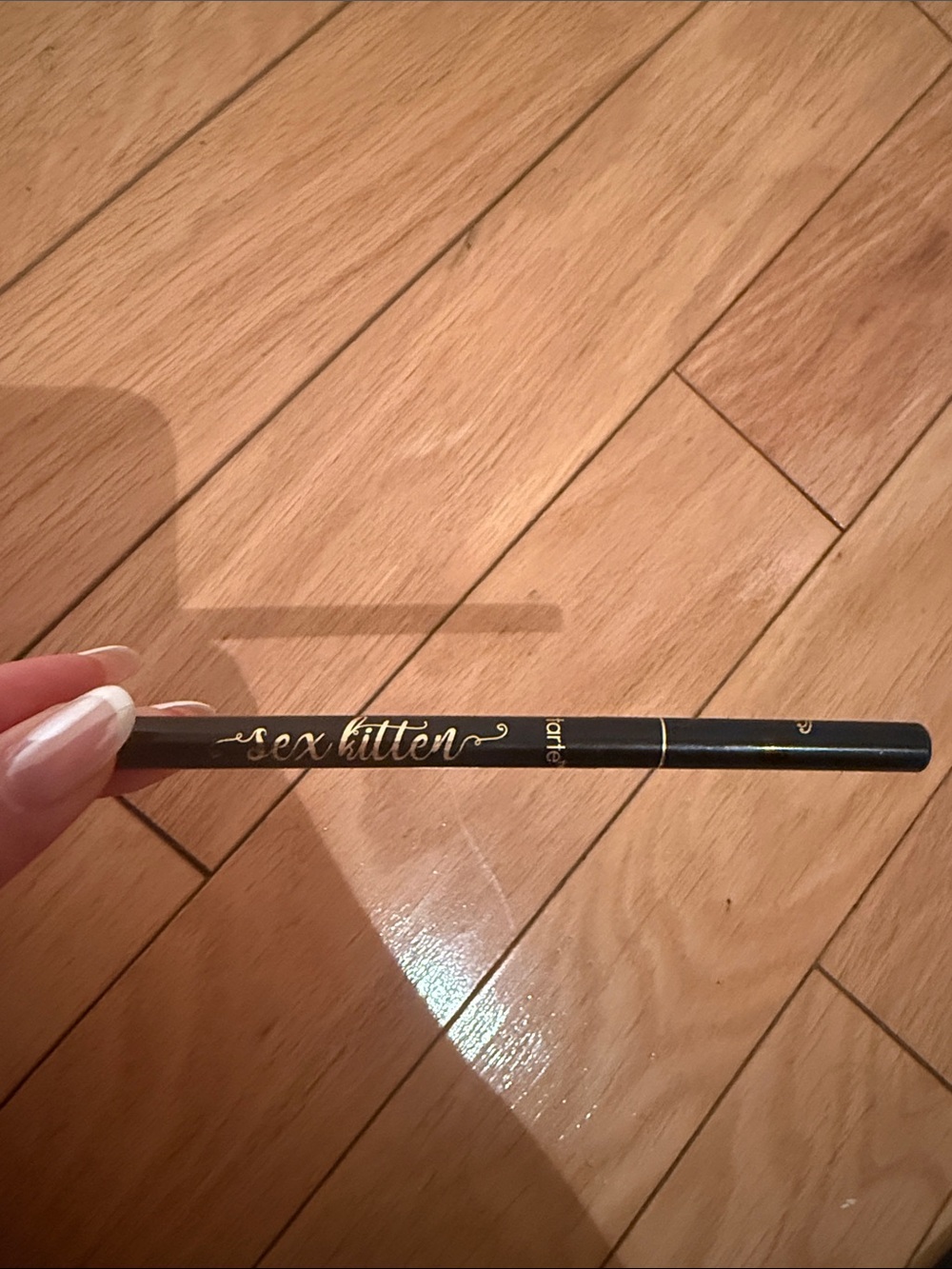 Tarte Sex Kitten Eyeliner Pencil - Black with Gold Script